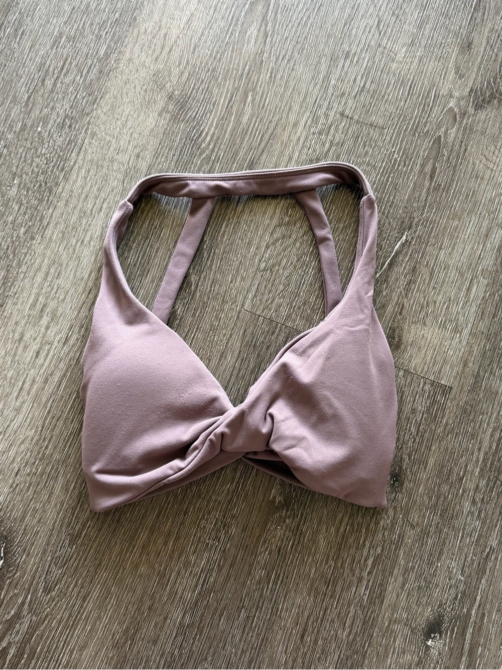 BuffBunny Twist Front Bralette - Mauve